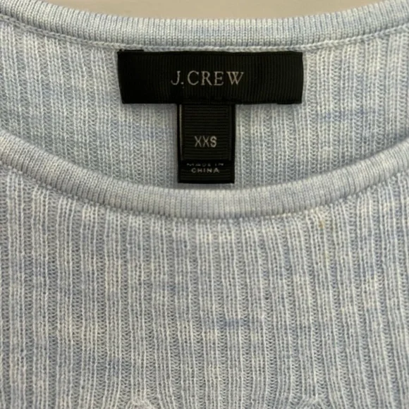 J.Crew tiered sweater tank - XXS- adjustable Tie Straps - Picture 3 of 6